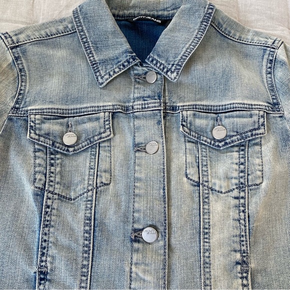 {DKNY JEANS} Denim Jacket Size S - Picture 11 of 16